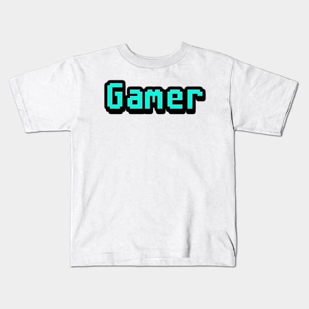 PC Gamer Kids T-Shirt by GreenGuyTeesStore